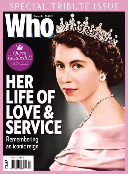 Who – September 26 2022 Cover