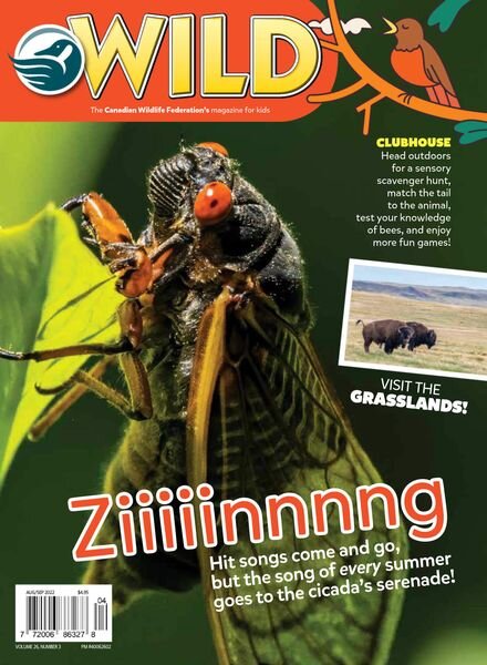 Wild Magazine for Kids – August-September 2022 Cover