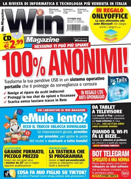 Win Magazine – Ottobre 2022 Cover
