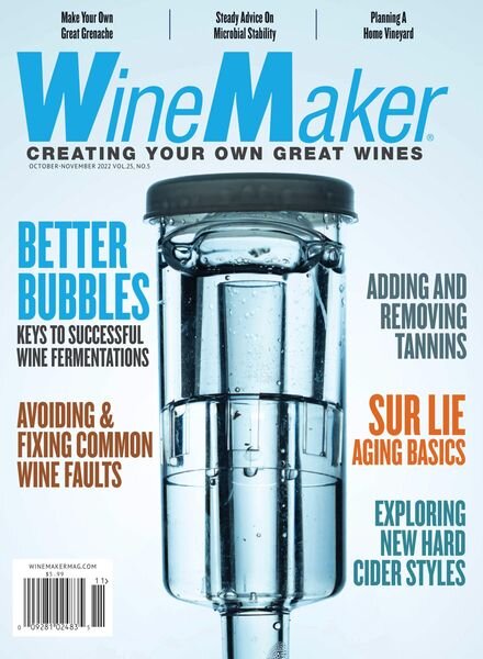 WineMaker – October 2022 Cover