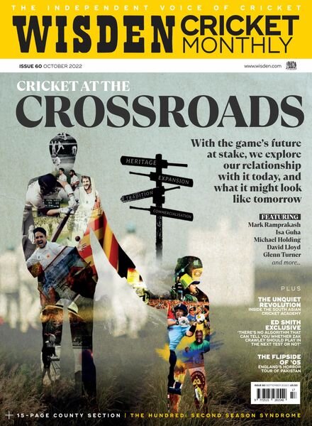 Wisden Cricket Monthly – Issue 60 – October 2022 Cover