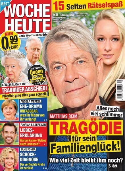 Woche Heute – 14 September 2022 Cover