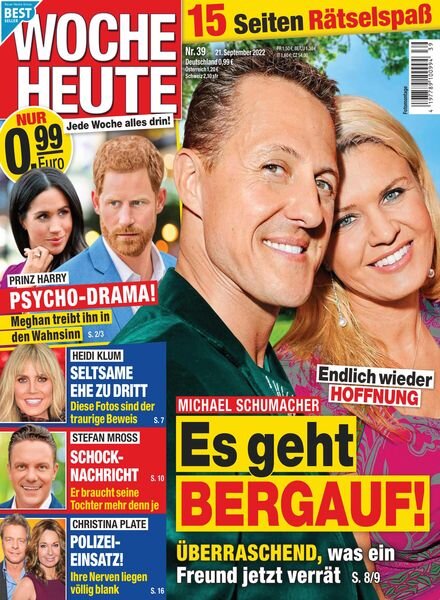 Woche Heute – 21 September 2022 Cover