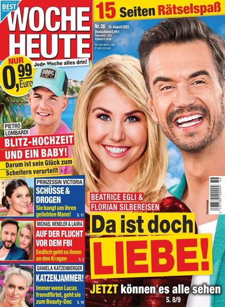 Woche Heute – 31 August 2022 Cover