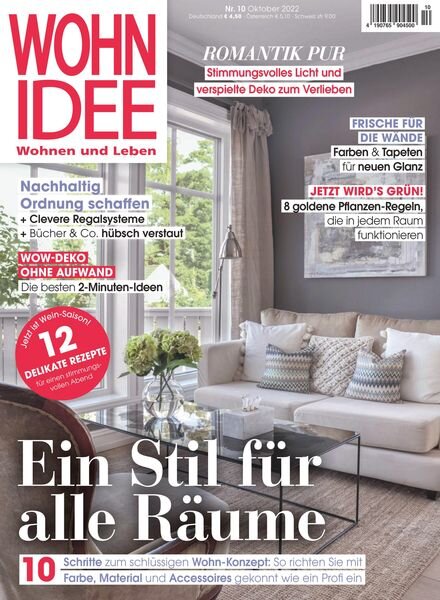 WOHNIDEE – 07 September 2022 Cover