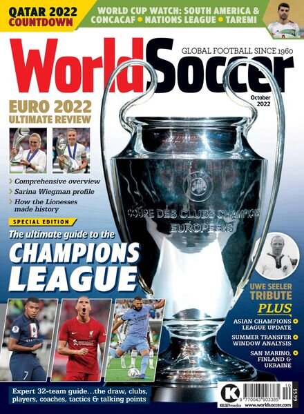 World Soccer – October 2022 Cover