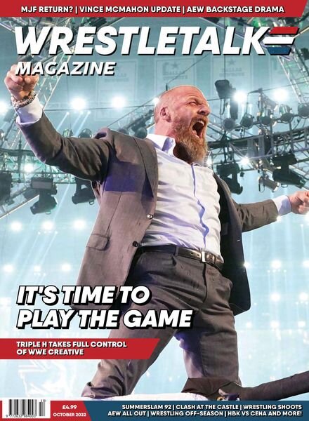 Wrestletalk Magazine – Issue 45 – October 2022 Cover