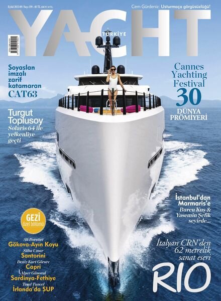Yacht – 31 Agustos 2022 Cover