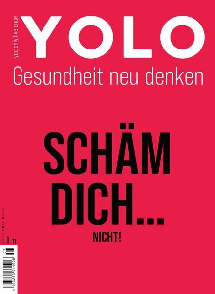 YOLO – You only live once – 19 August 2022 Cover