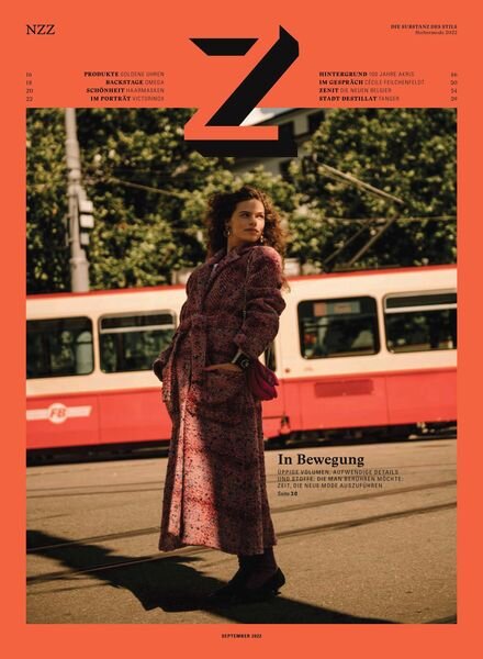 Z die Substanz des Stils – September 2022 Cover