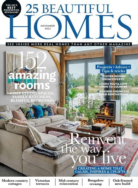 25 Beautiful Homes – November 2022 Cover