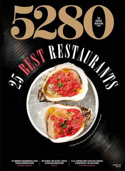 5280 Magazine – October 2022 Cover