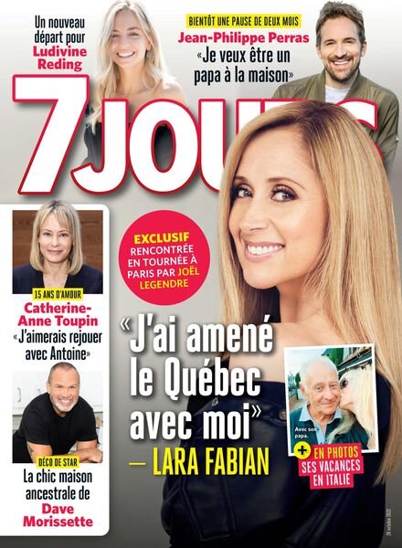 7 Jours – 28 octobre 2022 Cover