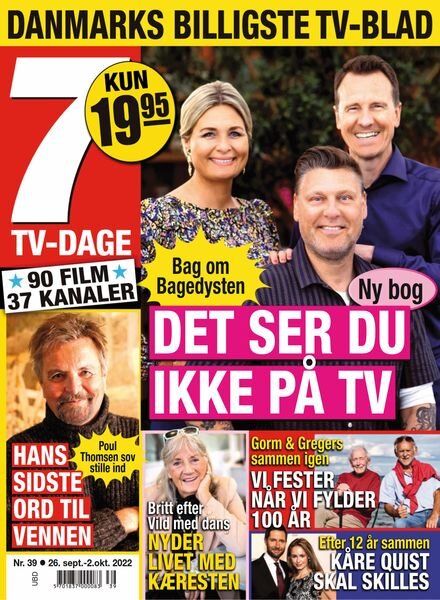 7 TV-Dage – 26 september 2022 Cover