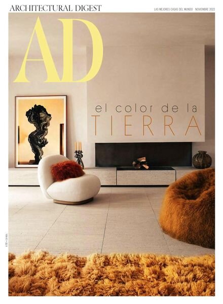 AD Architectural Digest Espana – noviembre 2022 Cover
