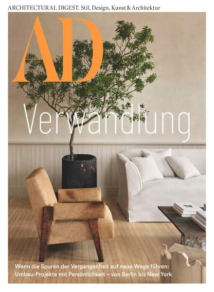 AD Architectural Digest Germany – November 2022 Cover