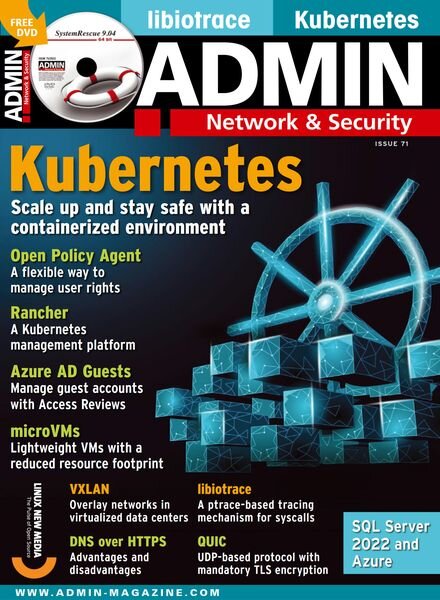 ADMIN Network & Security – September 2022 Cover