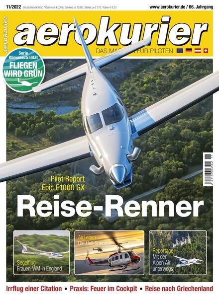Aerokurier Germany – November 2022 Cover