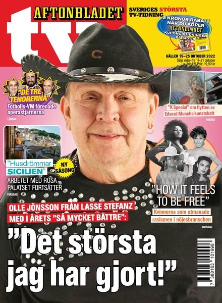 Aftonbladet TV – 17 oktober 2022 Cover