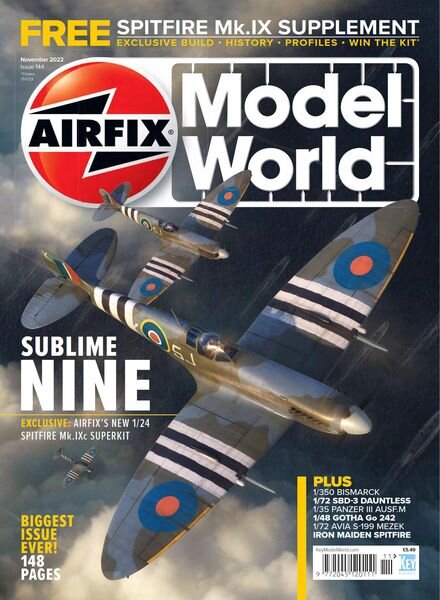 Airfix Model World – Issue 144 – November 2022 Cover