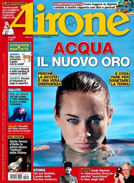 Airone – Ottobre 2022 Cover