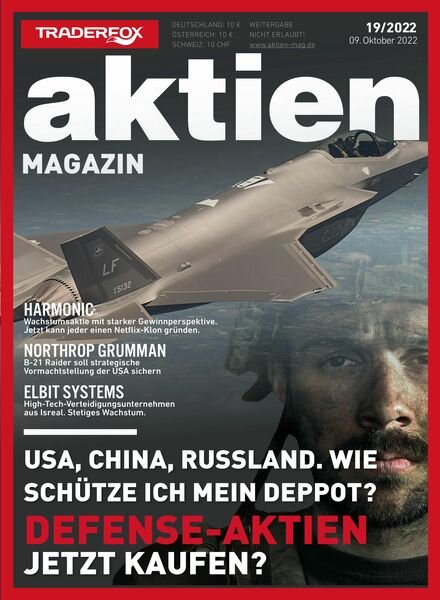 aktien Magazin – 08 Oktober 2022 Cover