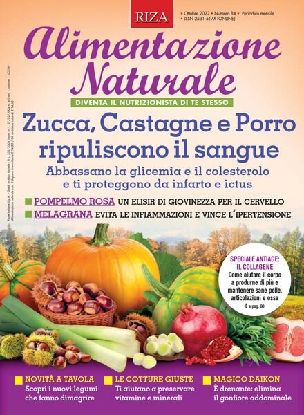 Alimentazione Naturale – Ottobre 2022 Cover