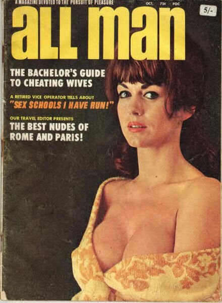 All Man – October 1967 Cover
