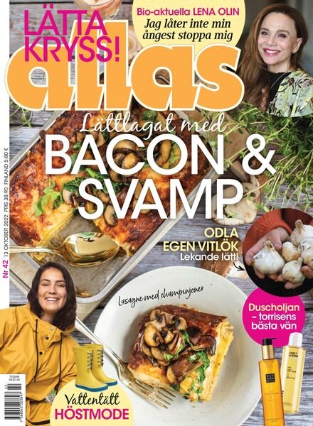 Allas – 12 oktober 2022 Cover