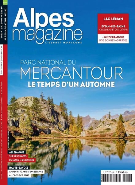 Alpes Magazine – octobre 2022 Cover