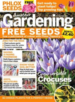 Amateur Gardening – 22 October 2022