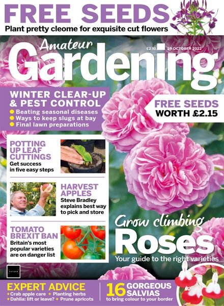 Amateur Gardening – 29 October 2022 Cover