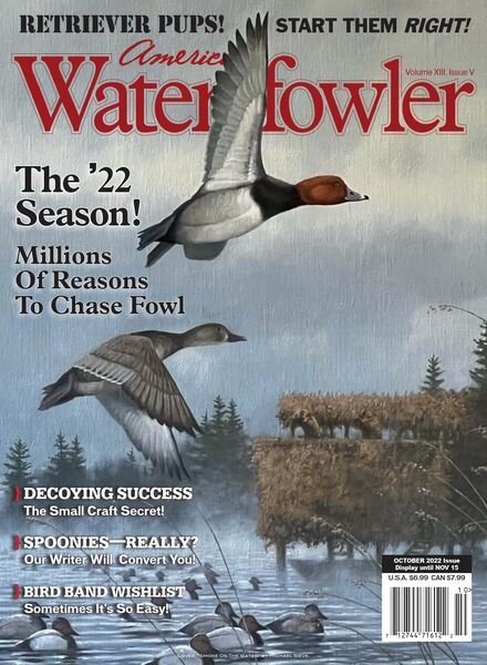 American Waterfowler – October 2022 Cover