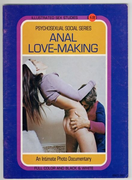 Anal Love-Making – Psychosexual Social Series – Illustrated Sex Studies Magazine jeany Cover
