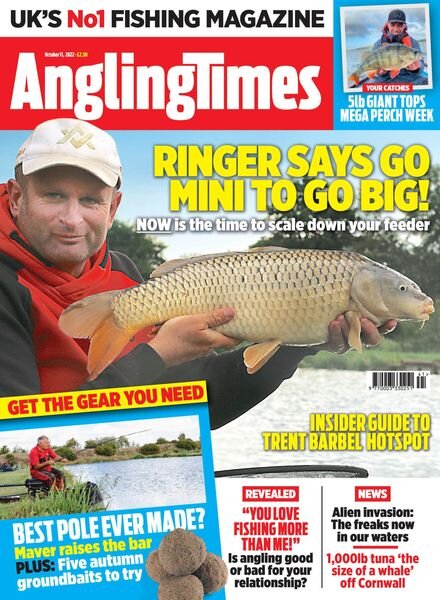 Angling Times – 11 October 2022 Cover