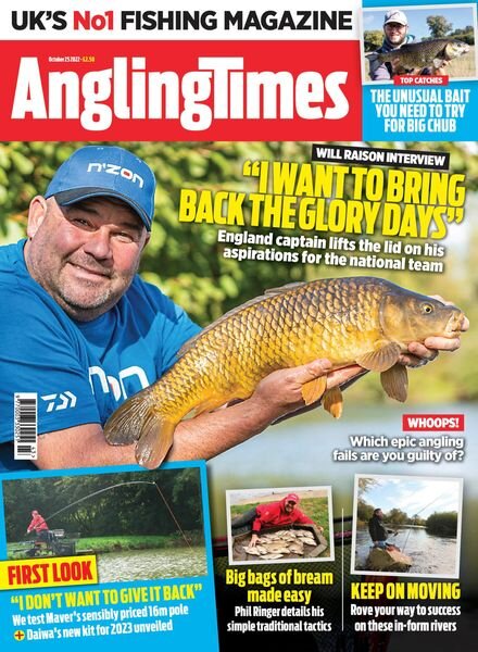Angling Times – 25 October 2022 Cover