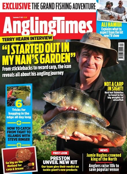 Angling Times – 27 September 2022 Cover