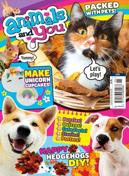 Animals and You – October 2022 Cover