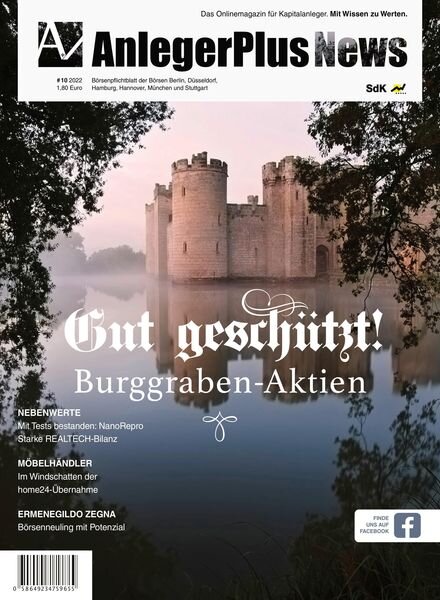 AnlegerPlus News – 15 Oktober 2022 Cover