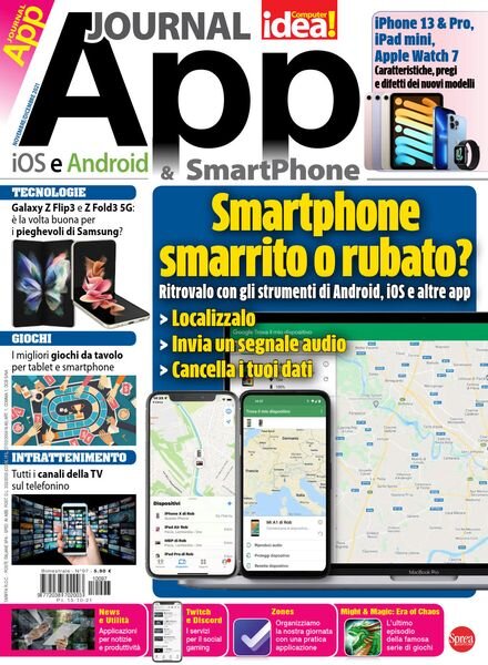 App Journal – Novembre-Dicembre 2021 Cover