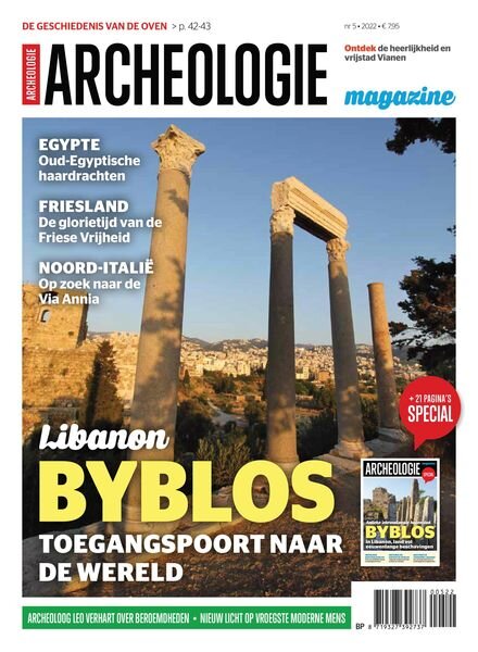 Archeologie Magazine – oktober 2022 Cover