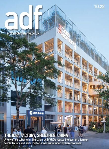 Architects Datafile ADF – October 2022 Cover