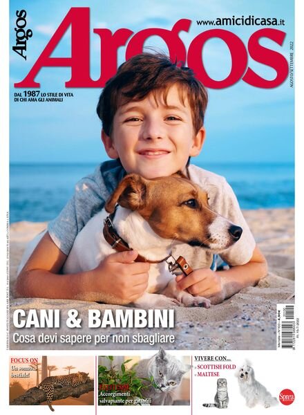 Argos – Agosto-Settembre 2022 Cover