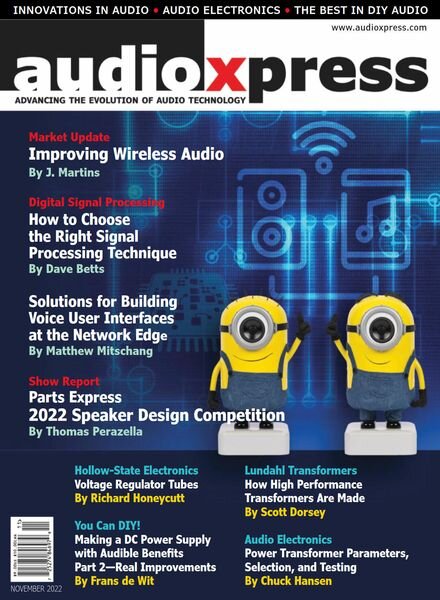 audioXpress – November 2022 Cover