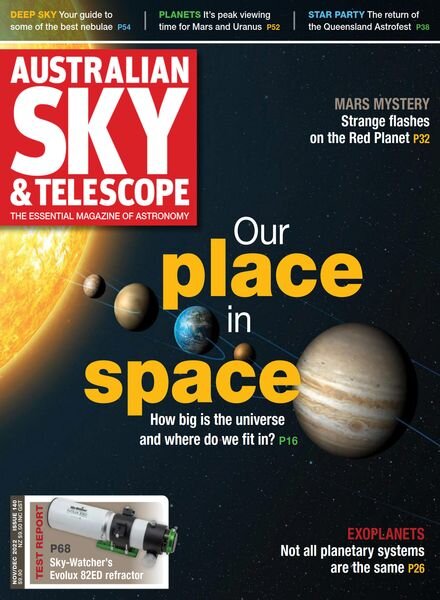 Australian Sky & Telescope – November 2022 Cover