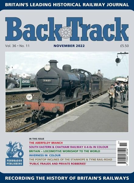 Backtrack – November 2022 Cover