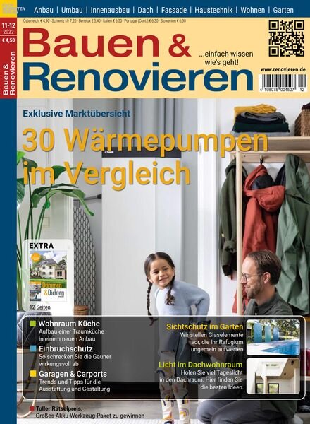 Bauen & Renovieren – November-Dezember 2022 Cover