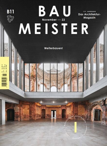 Baumeister – November 2022 Cover