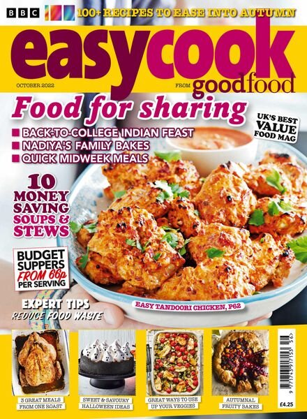 BBC Easy Cook UK – October 2022 Cover