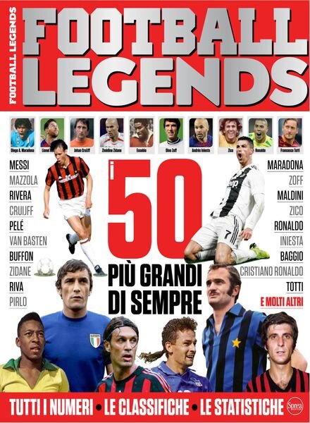 BBC History – Speciale N 19 – Football Legends – Luglio-Agosto 2021 Cover